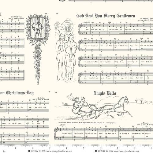 Greetings at Christmastide Music - Gray