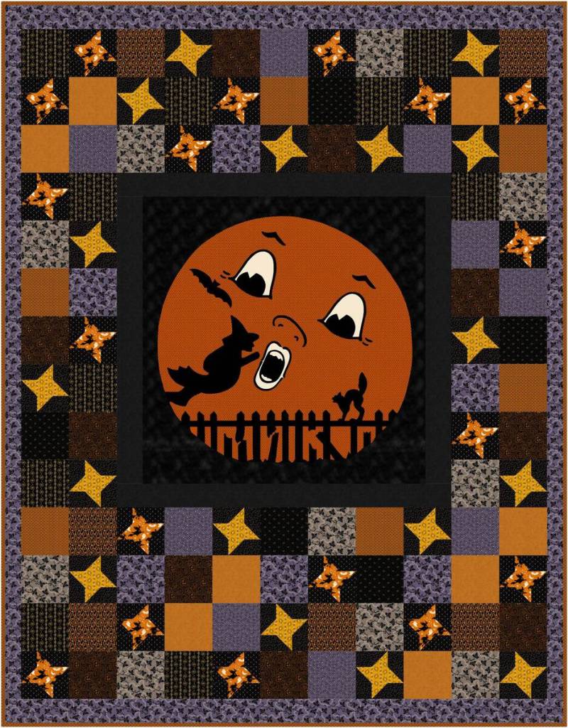 My Friend, Mr. Moon Quilt - FREE PATTERN DOWNLOAD