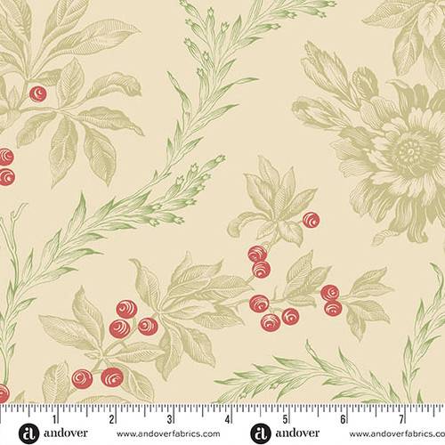 Jingle Bell Embroidery Holly