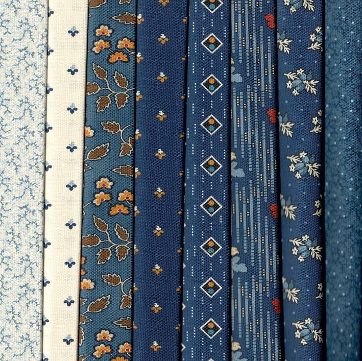 Pamelia's Path Fabric Pack - 8 Fat Quarters