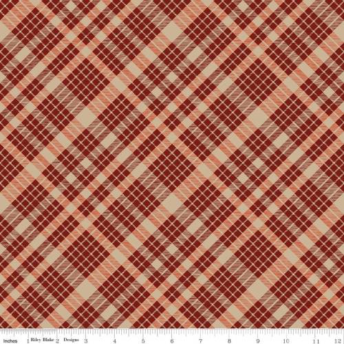 Cozy Autumn Plaid Mahogany