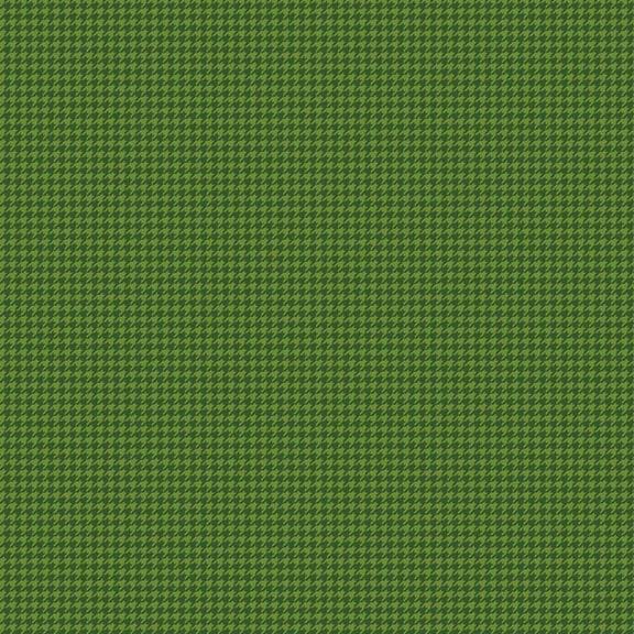 Cozy Autumn Houndstooth Olive
