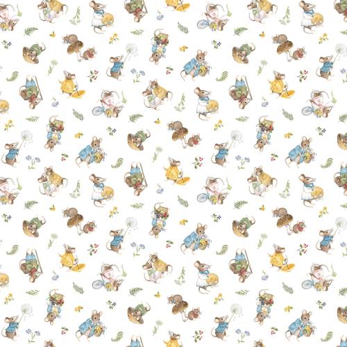Country Mouse Toss Mice - White