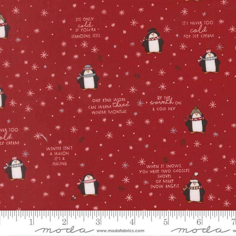 Chilly Mr Penguin Red
