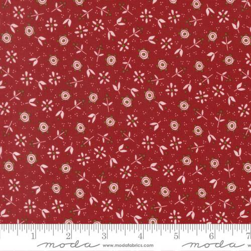 Chilly Christmas Flowers Red