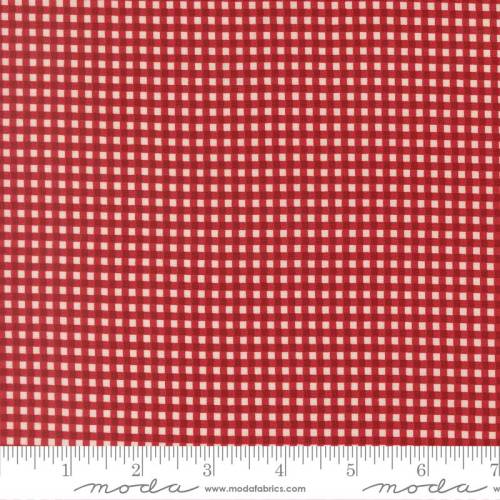 Chilly Gingham Red