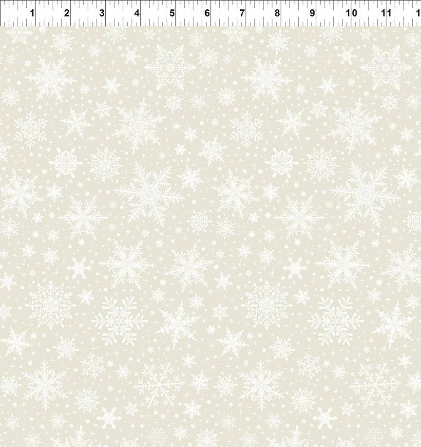 Winter Enchantment Snowflakes - Cream