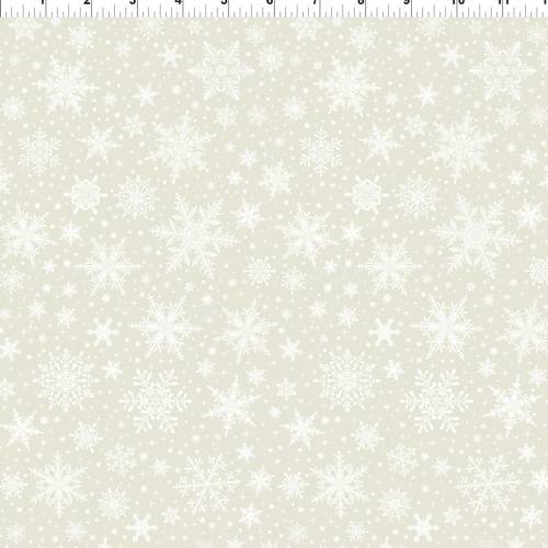 Winter Enchantment Snowflakes - Cream