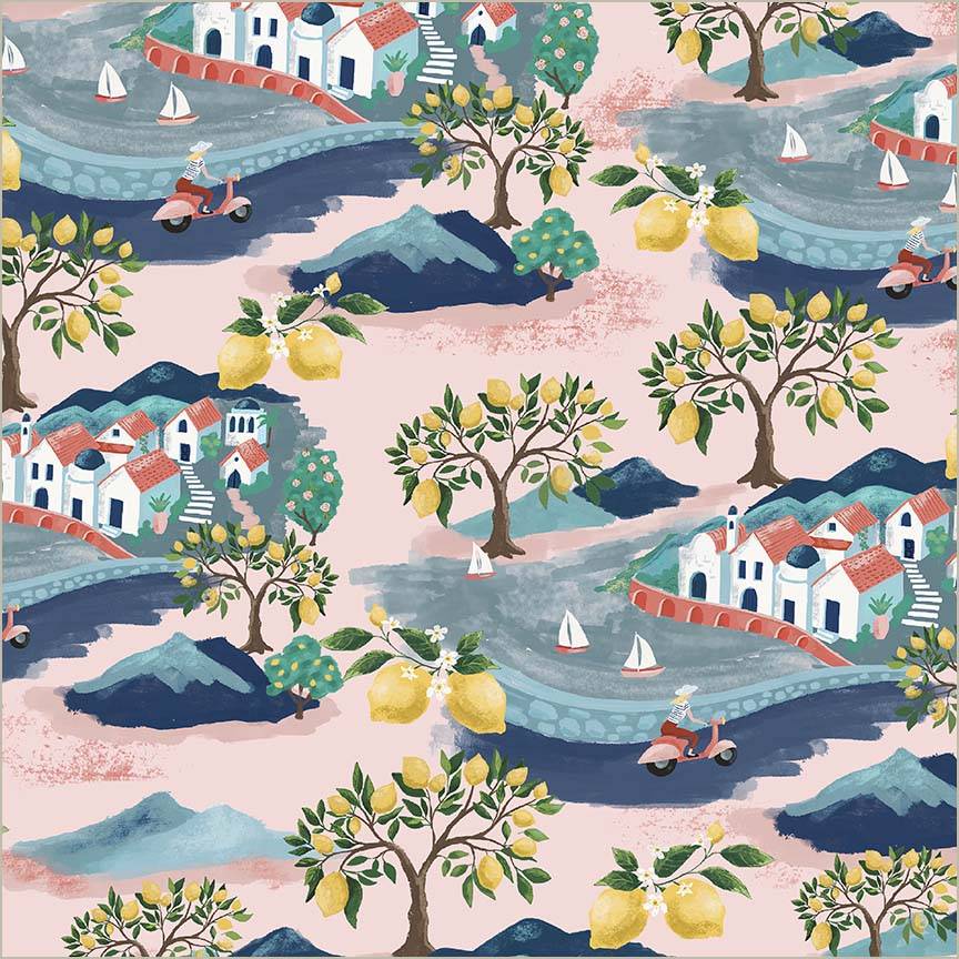 Villa Sol Little Village - Pale Pink