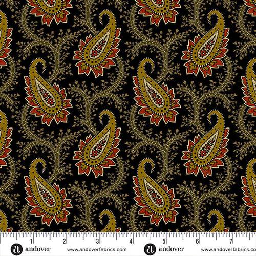 Madison Manor Revisited Main Paisley Black