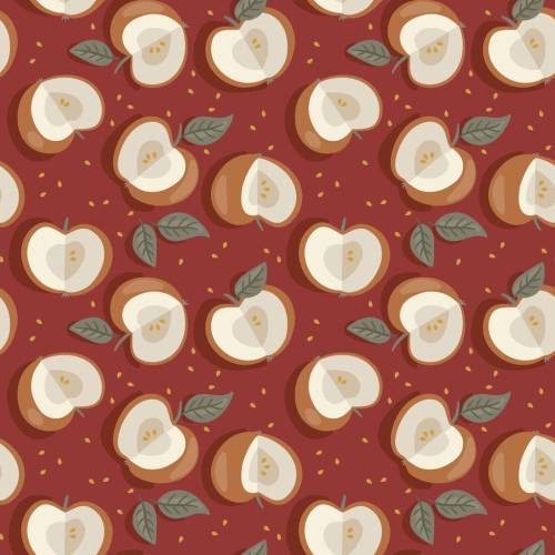 Falling Into Autumn - Apple Harvest - Red
