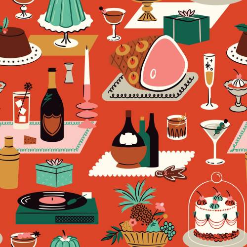 Merry & Mod Holiday Soiree - Red