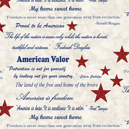 American Valor Words of Valor Light Natural