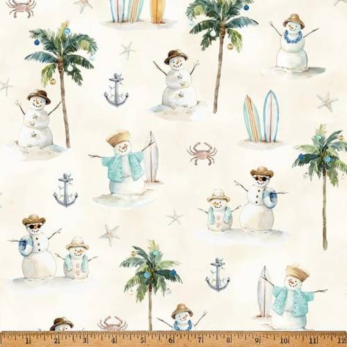 Seas & Greetings - Snowman Beach Day