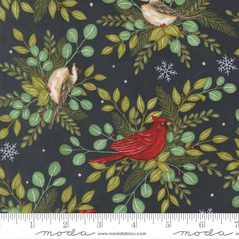 When Snow Falls Winter Birds - Night Sky
