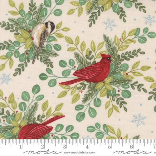 When Snow Falls Winter Birds - Snowy White