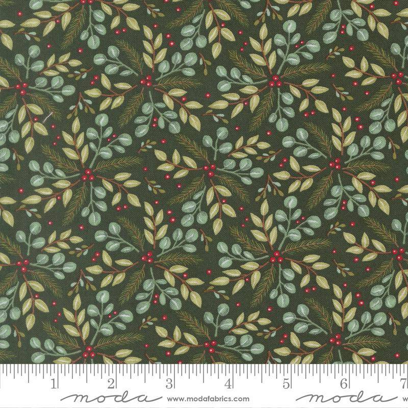 When Snow Falls Winter Greenery - Holly