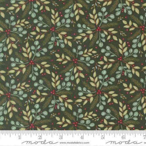 When Snow Falls Winter Greenery - Holly