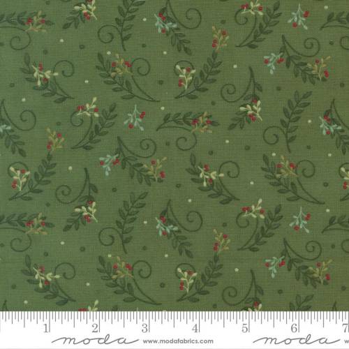 When Snow Falls Tossed Greenery - Evergreen