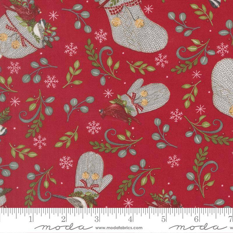 When Snow Falls Winter Wear - Berry Red