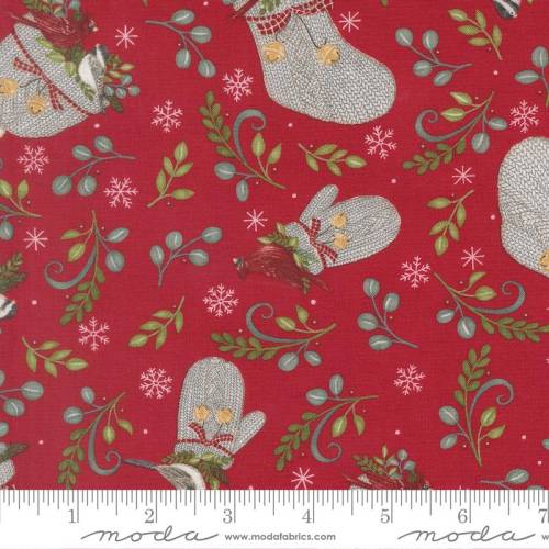 When Snow Falls Winter Wear - Berry Red