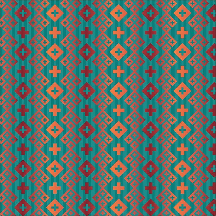 Copper Sky Peace Rising - Turquoise