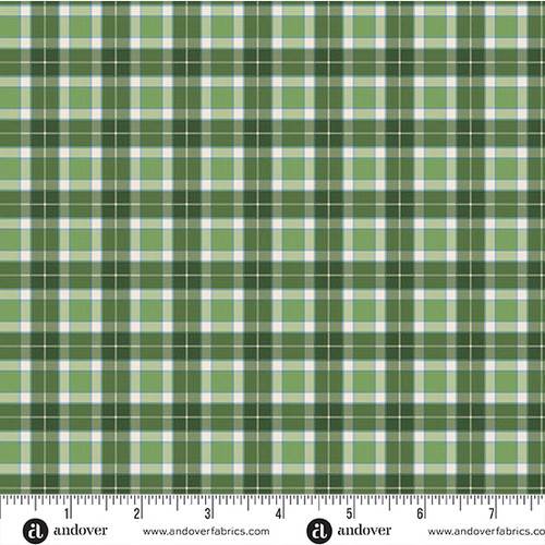 In the Wilderness Plaid Green