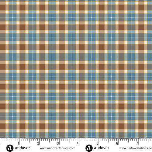 In the Wilderness Plaid Blue