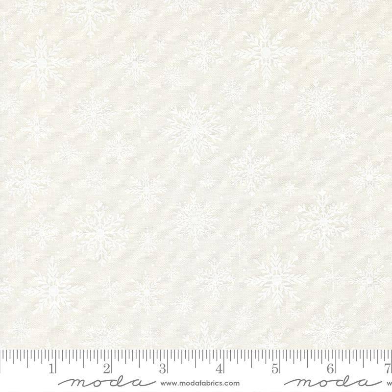 Merrily On High Softly Snowing - White