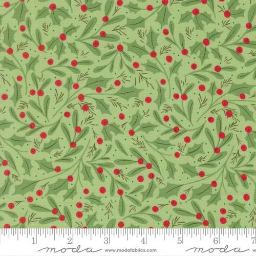 Merrily On High Winter Berries - Evergreen