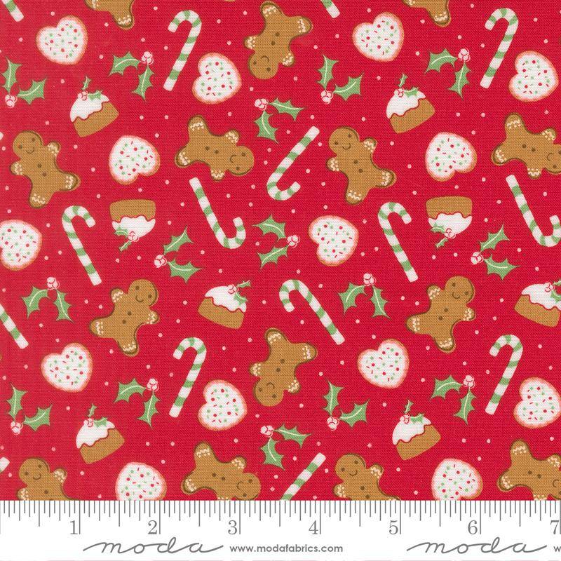 Merrily On High Sweet Treats - Christmas Red