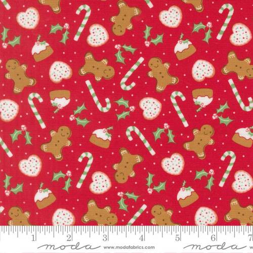 Merrily On High Sweet Treats - Christmas Red