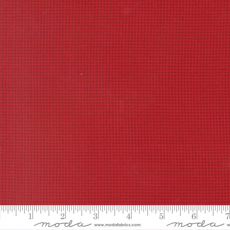 Joyful Gathering II Mini Hounds Tooth - Crimson