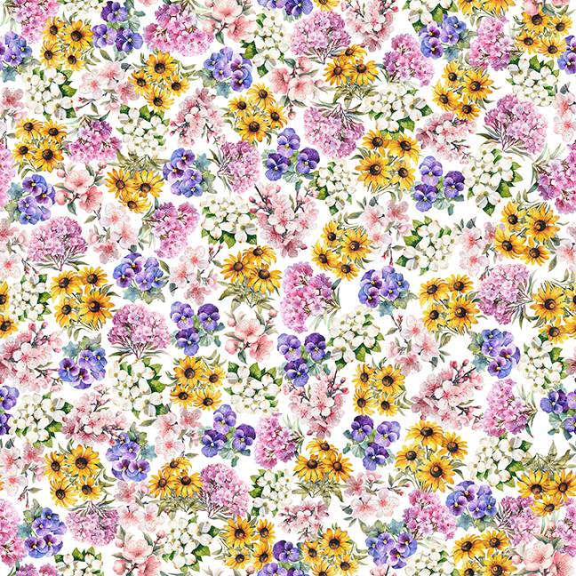 2026 Mid-Atlantic Shop Hop - PREORDER State Flowers - White