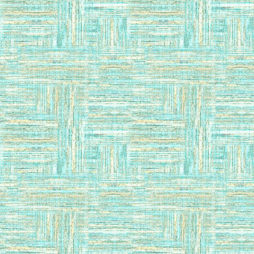 2026 Mid-Atlantic Shop Hop - PREORDER Distressed Wood Texture - Light Turquoise