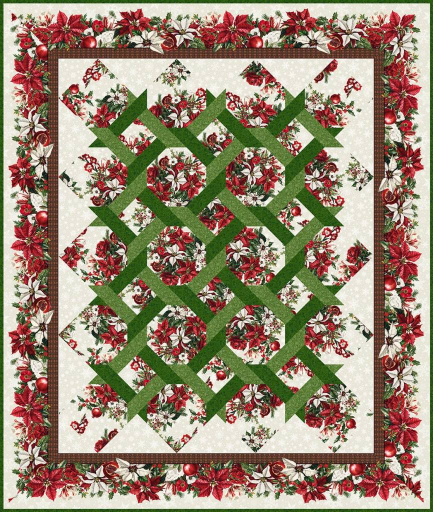 Winter Enchantment Garden Twist Quilt Kit