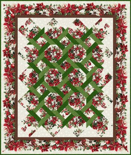 Winter Enchantment Garden Twist Quilt Kit
