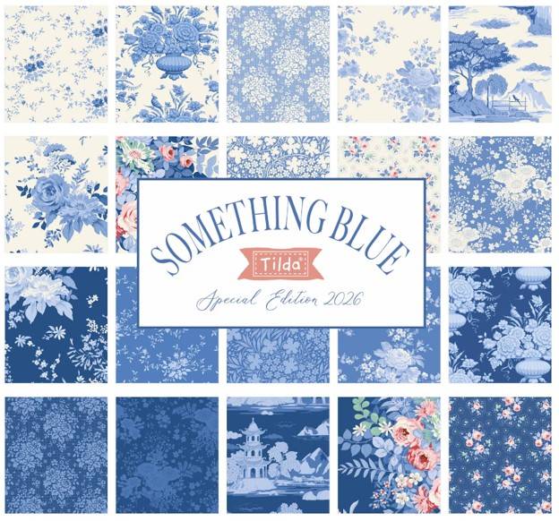 Something Blue Fabric Pack - 20 Fat Quarters