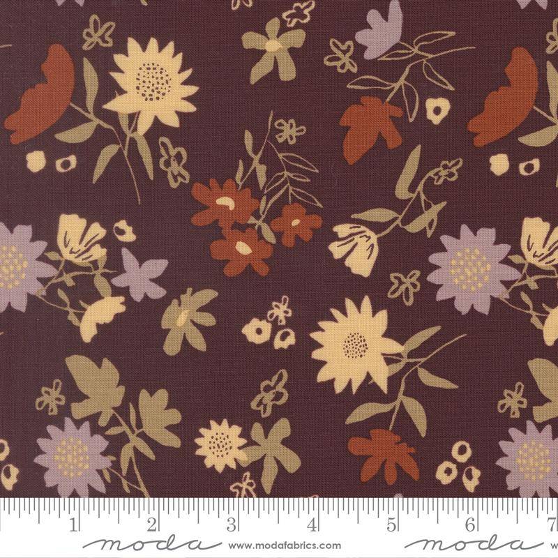 Windfall Playful Petals - Merlot