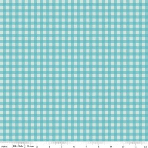 A Perfect Winter Plaid Blue