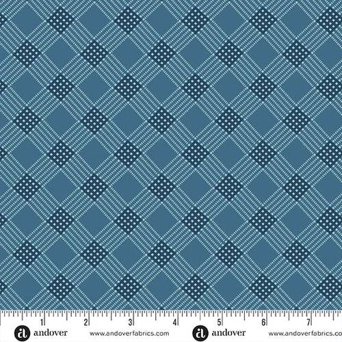 Special Delivery Tea Towel Deep Denim