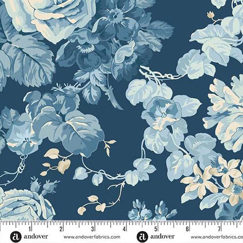 Special Delivery Rose Bouquet Navy