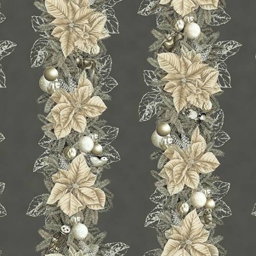 Holiday Flourish - Forest Glen Charcoal