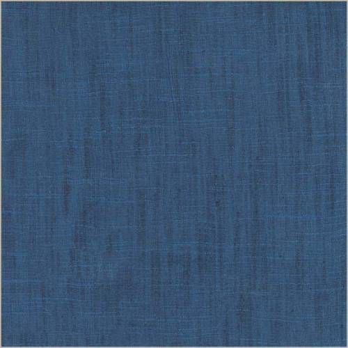 Handloom Hand-Dyed, Woven Blue Velvet