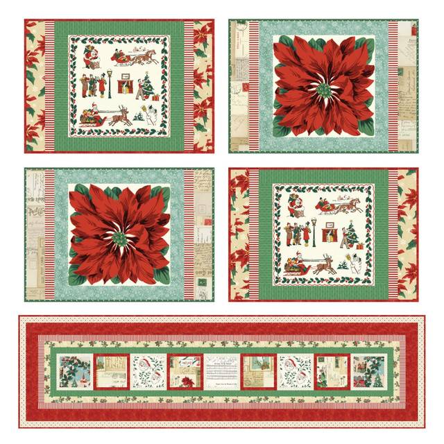 Yuletide Fun Table Set - FREE PATTERN DOWNLOAD