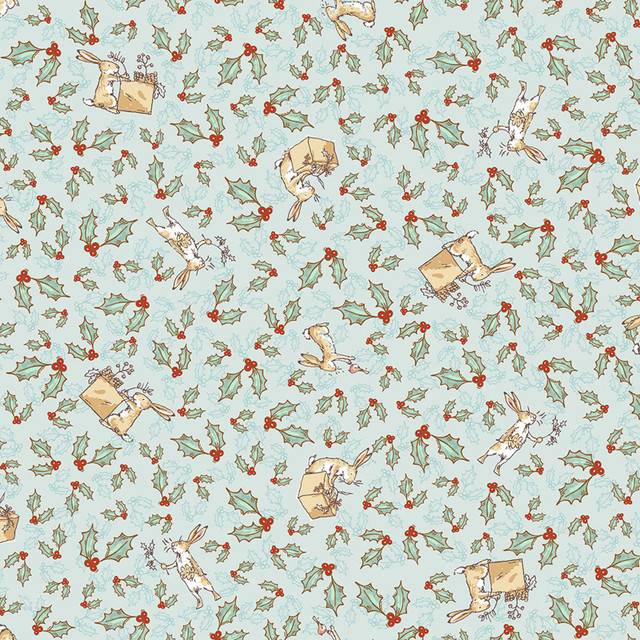 Guess How Much I Love You Tossed Bunnies - Light Teal