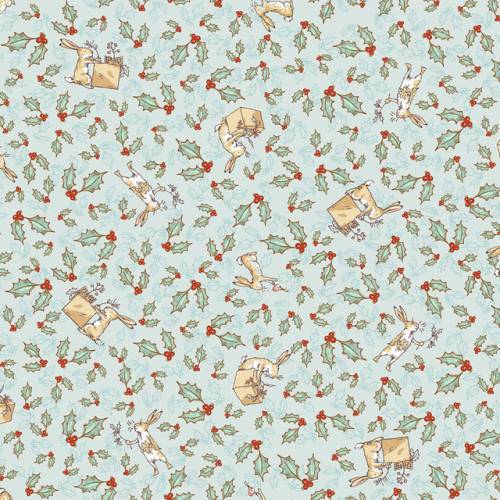 Guess How Much I Love You Tossed Bunnies - Light Teal