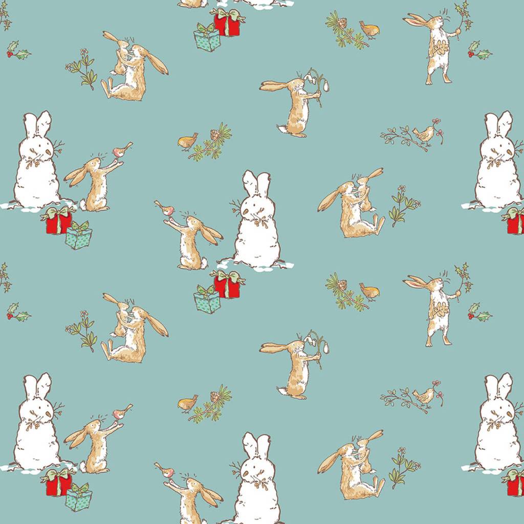 Guess How Much I Love You Bunny Scenes - Teal