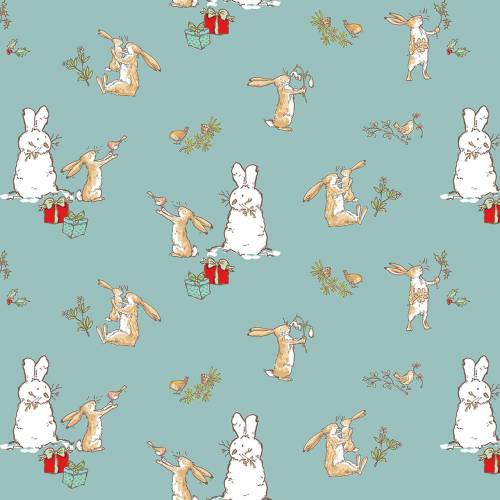 Guess How Much I Love You Bunny Scenes - Teal