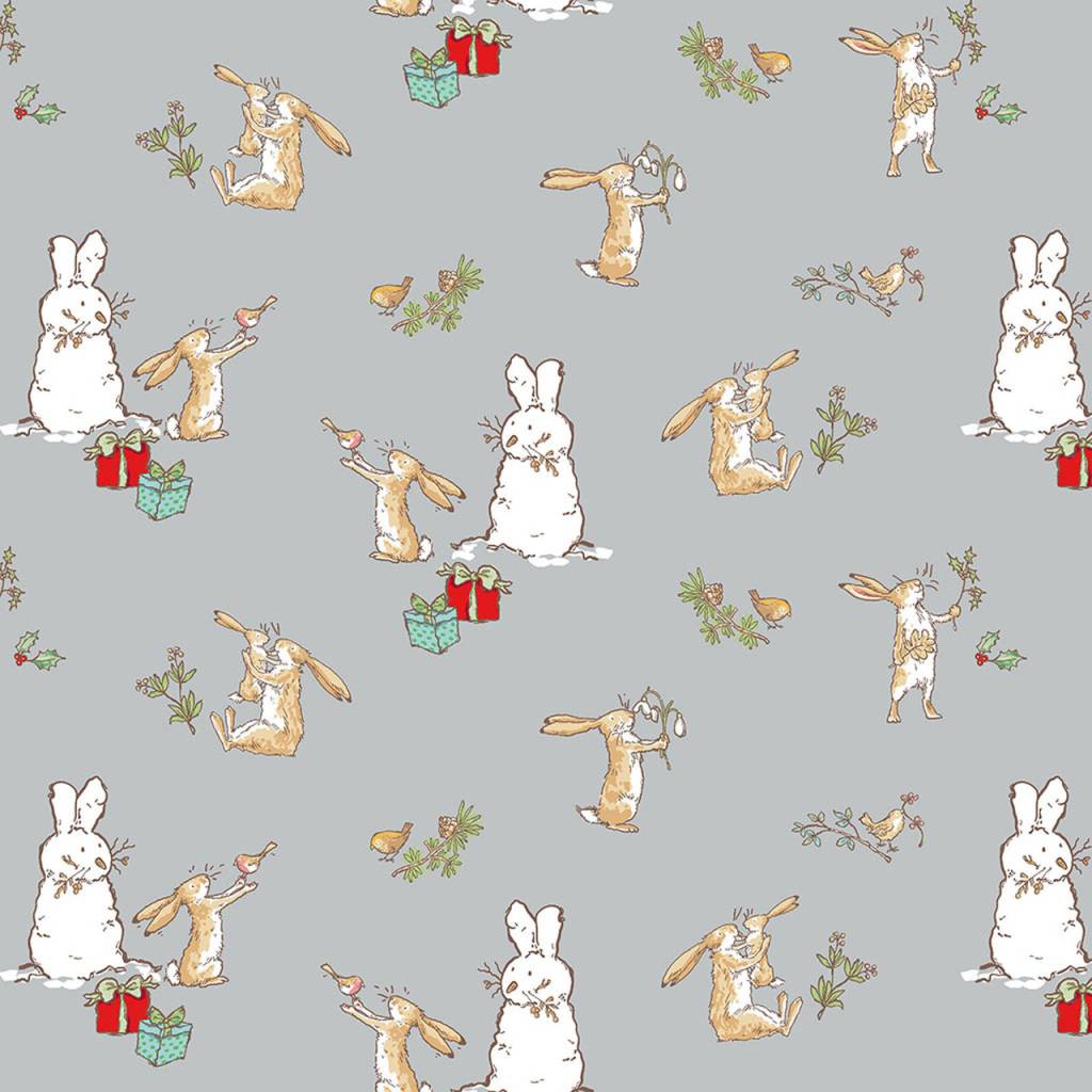 Guess How Much I Love You Bunny Scenes - Light Gray